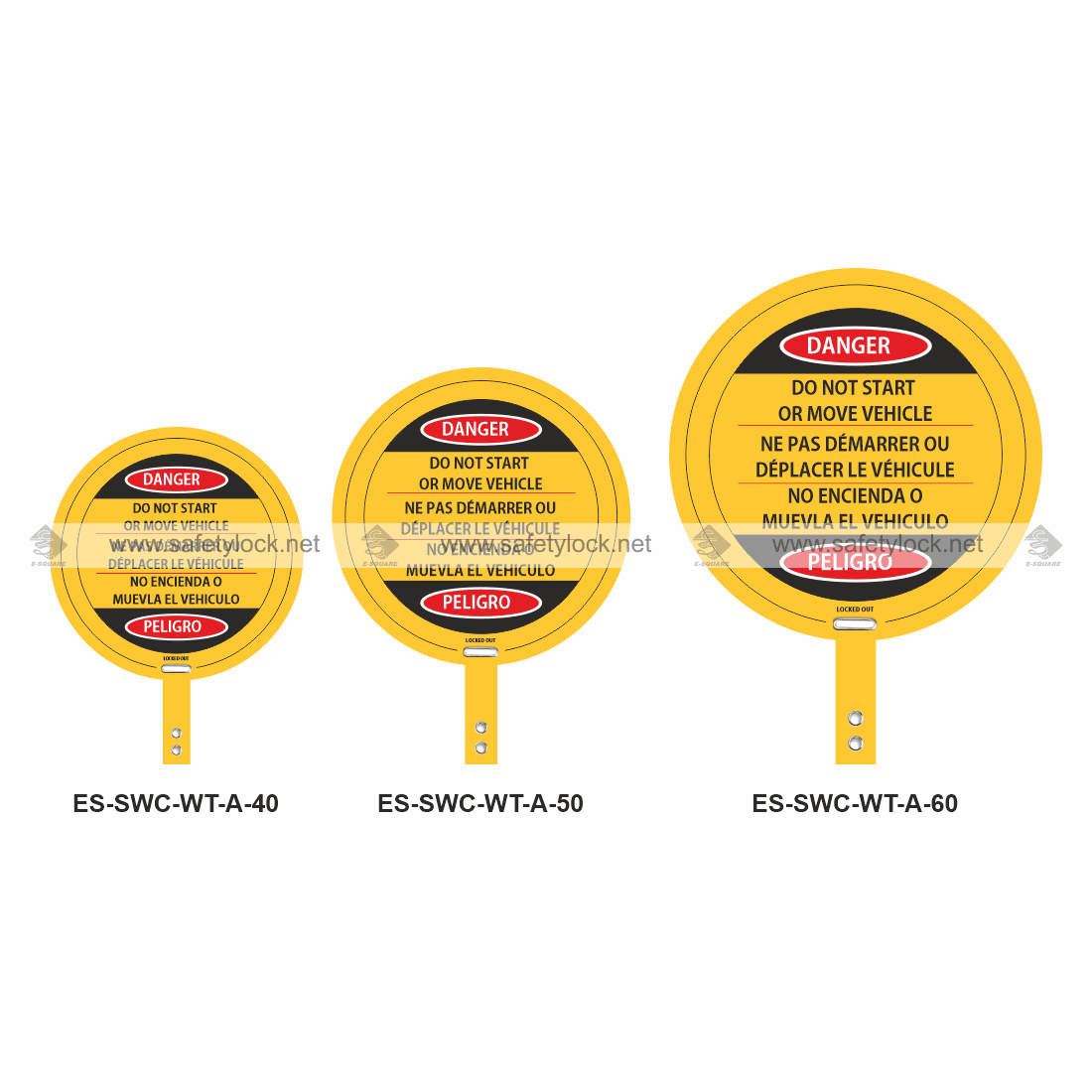 steering wheel lockout cover with locking tail models