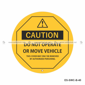 steering wheel lockout cover yellow