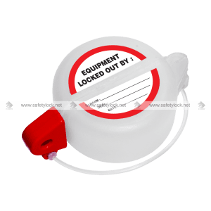 electrical panel push button lockout