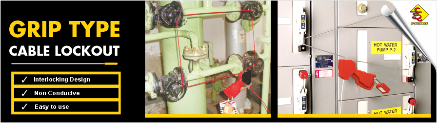 Grip Type Cable Lockout Devices, Mouse Type Cable LOTO Device