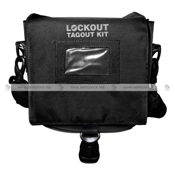 Lockout Tagout - 1 Pocket Belt Pouch - Large - E-Square