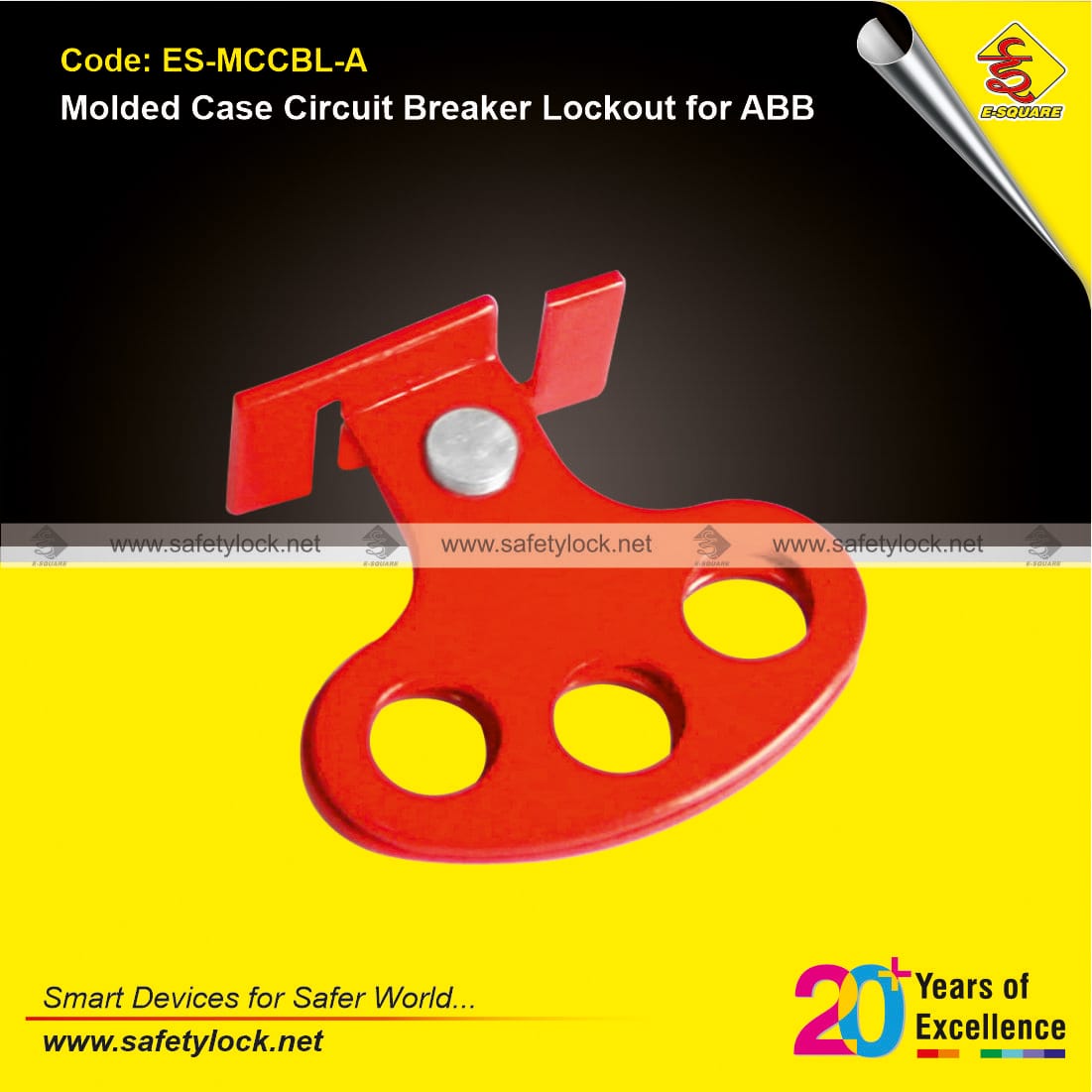 molded case circuit breaker lockout device for ABB