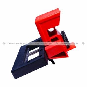 over size clamp on breaker lockout device