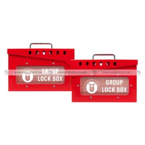 smart group lock box with transparent double window