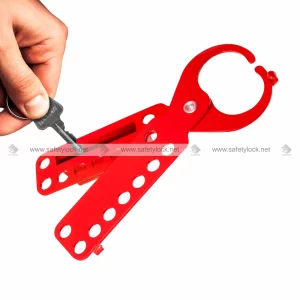 Standard Lockout Hasp with Key Storage