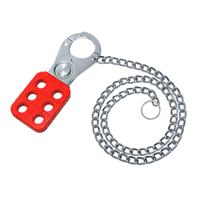 Lockout Hasp with Chain
