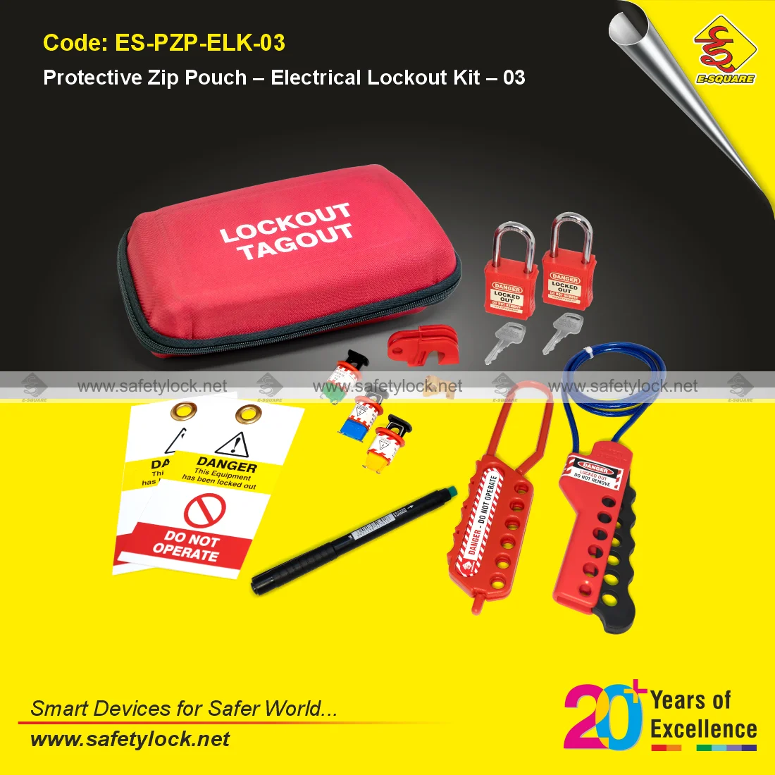 advanced electrical lockout tagout kit