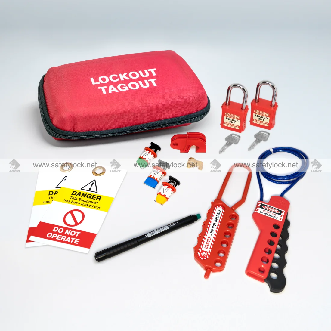 advanced electrical LOTO kit for maintenance team