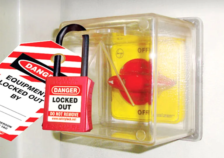 Electrical Panel Lockout