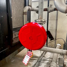 Metallic Gate Valve Lockouts