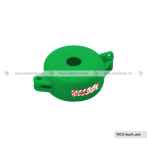 gate valve lockout device green
