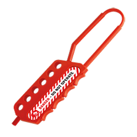 Long Flexible Di-Electric Lockout Hasps