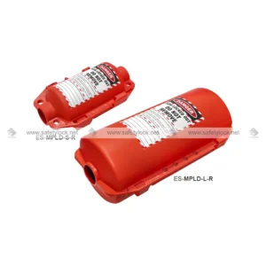 molded plug lockout devices red colour set