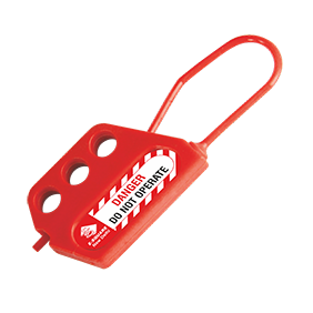 Short Flexible Di-Electric Lockout Hasps