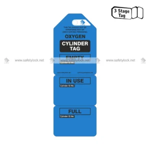 3 stage perforated tags for oxygen