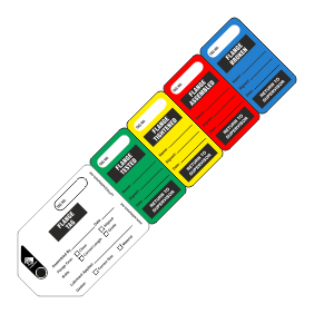 5 Stage Flange Tags