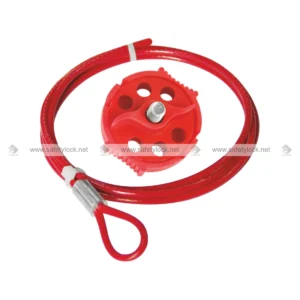 EML with 2 Meter Vinyl Coated Steel Cable with Loop for Industrial Lockout Tagout Safety and Energy Isolation by E-Square Alliance