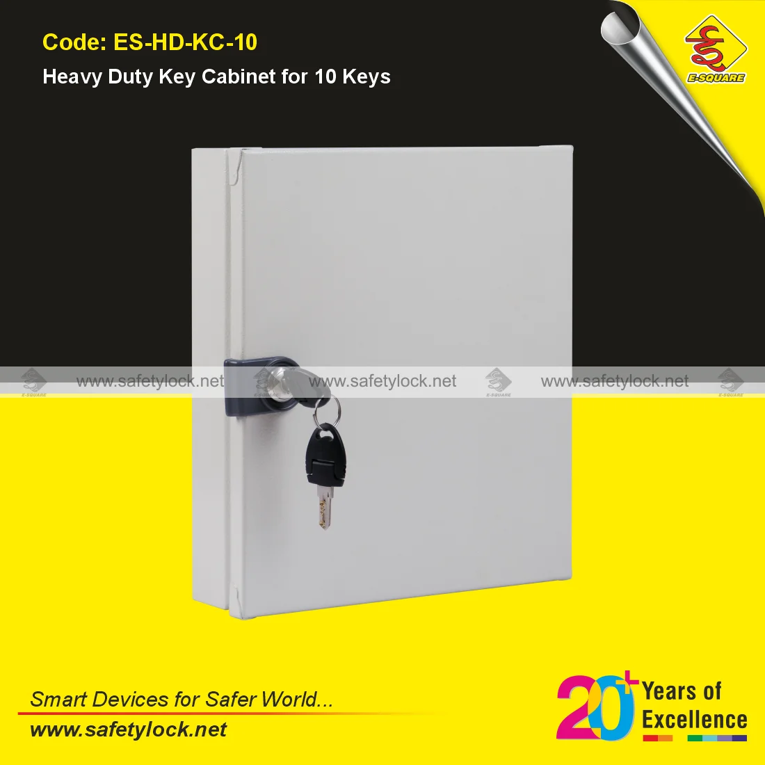 heavy duty key cabinet storage for 10 keys