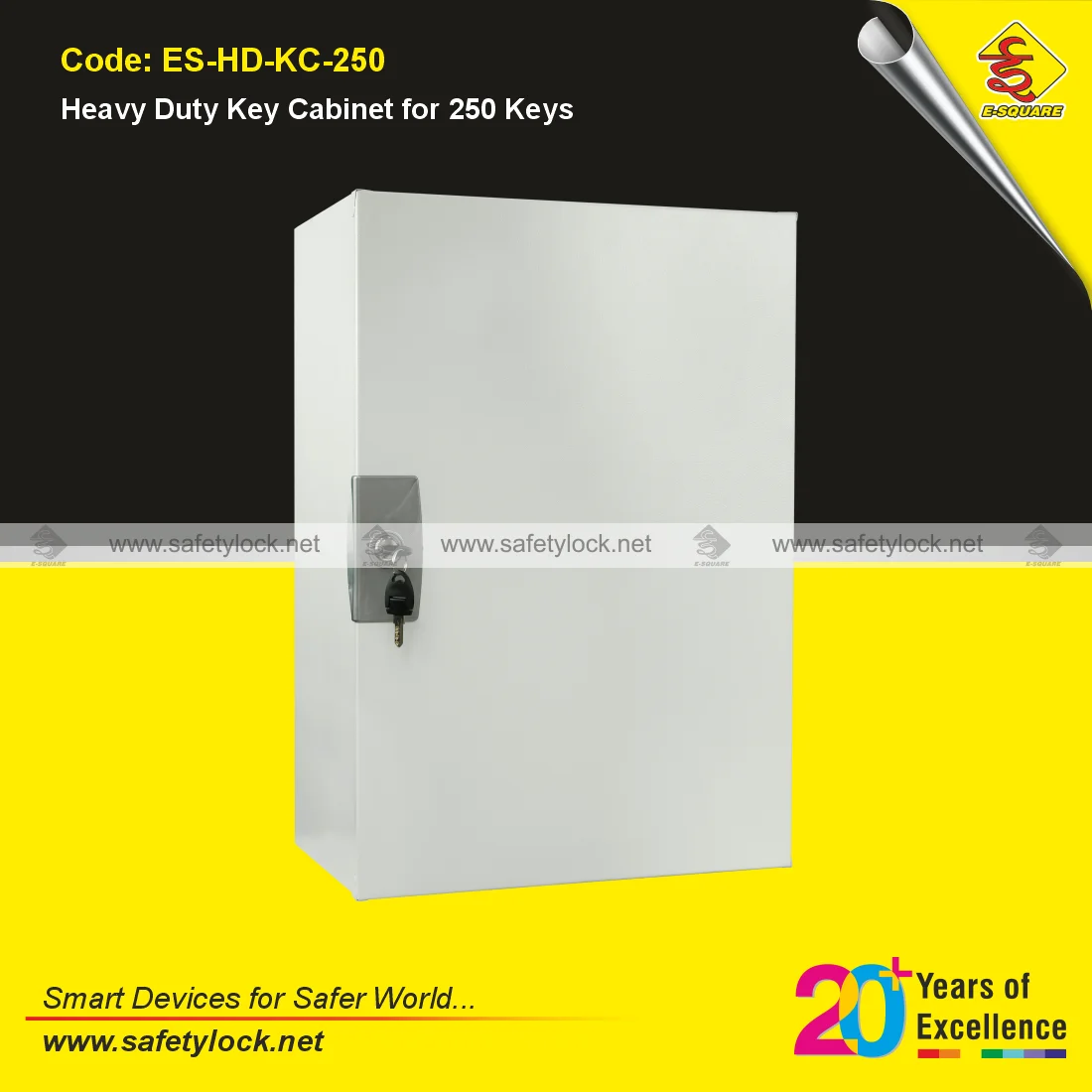 heavy duty steel key cabinet by E-Square