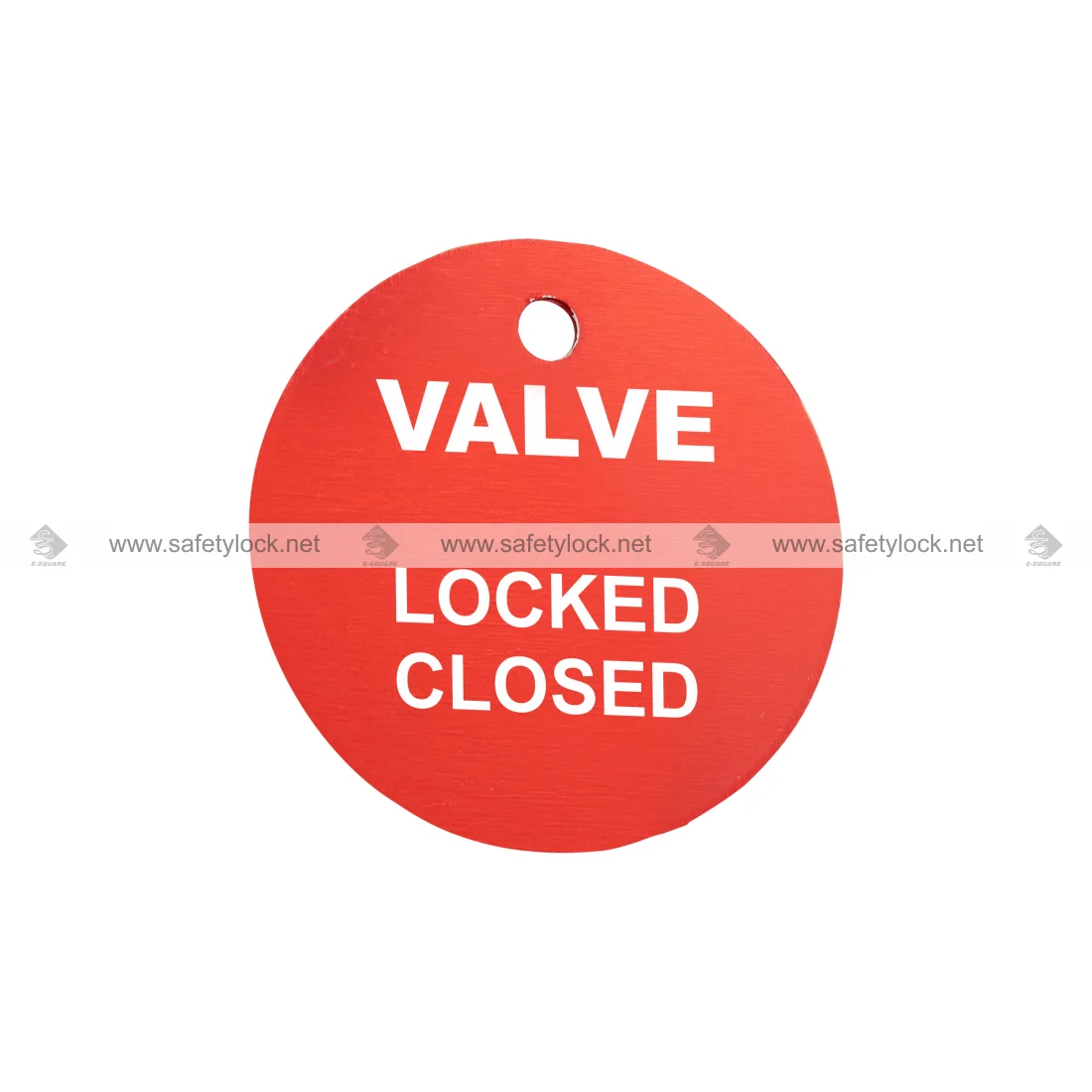 stainless steel valve tag to check valve status