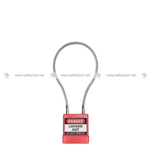 cable lockout safety padlock 8 inch key different