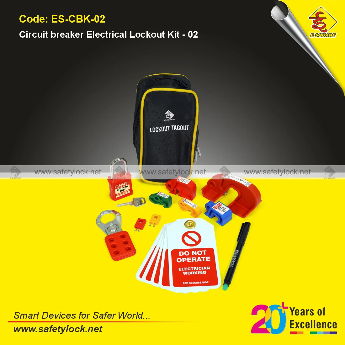 circuit breaker lockout kit for electrical safety