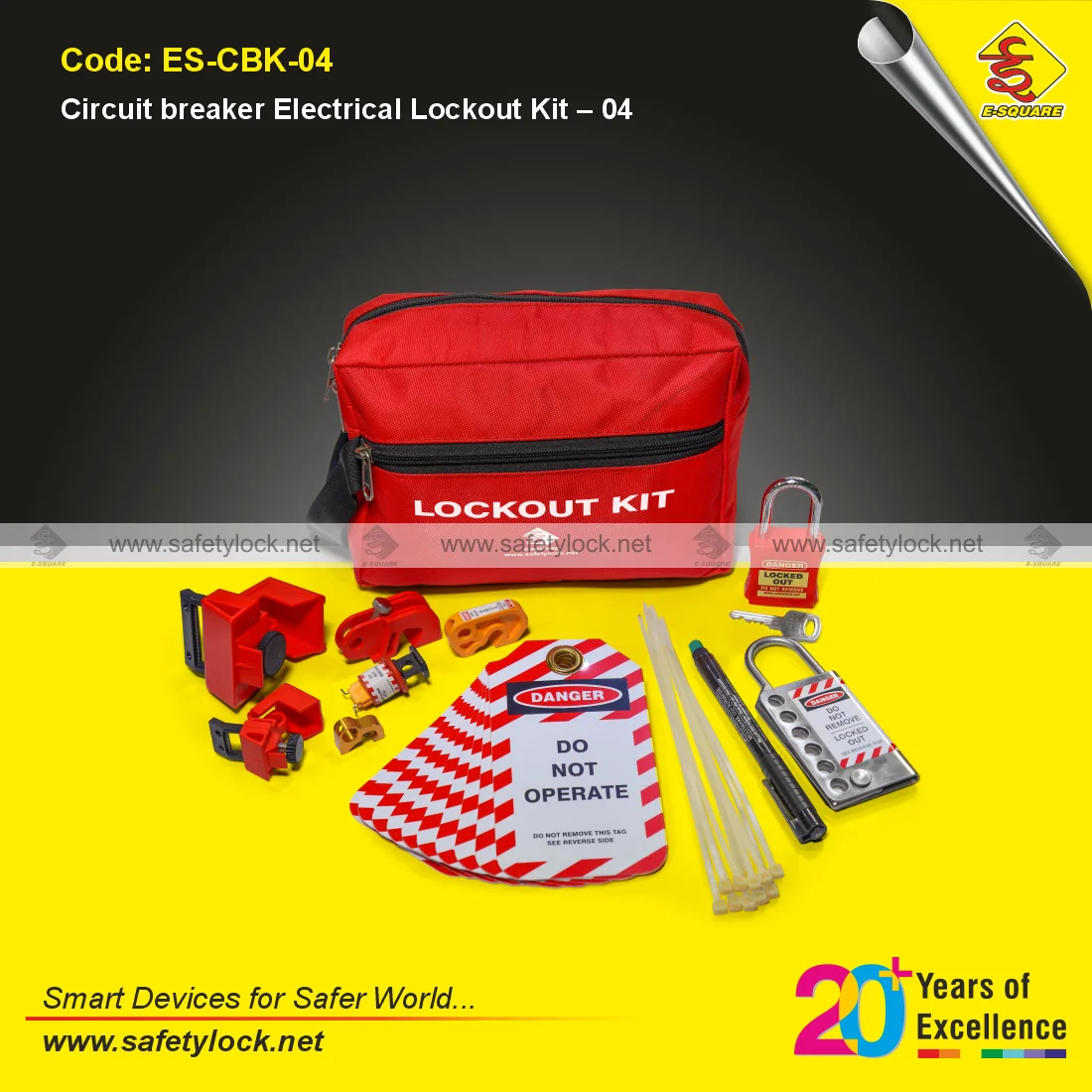 circuit breaker loto kit for MCB lockout tagout