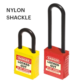 Di-Electric Padlocks - NYLON SHACKLE