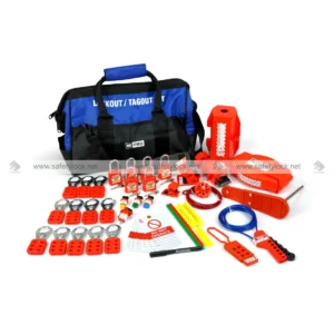 loto kit for electrical and mechanical energy isolation
