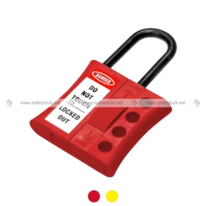 red colour nylon lockout hasp