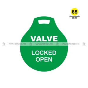 65 mm stainless steel valve tag