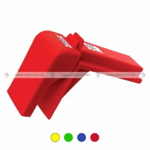 Red Ball Valve Lockout Device for Pipe Diameter 2 to 8 Inch for LOTO Safety Applications by E-Square Alliance