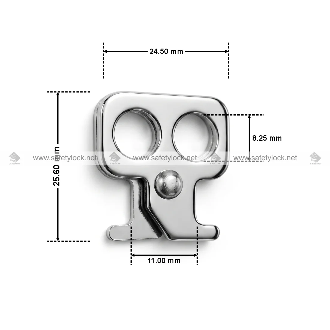 MCCB lockout toggle hasp dimension