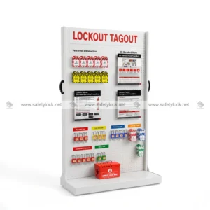 mobile loto visual management station