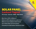 solar panel lockout tagout