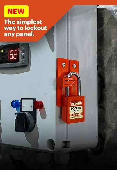 universal electrical panel door lockouts banner